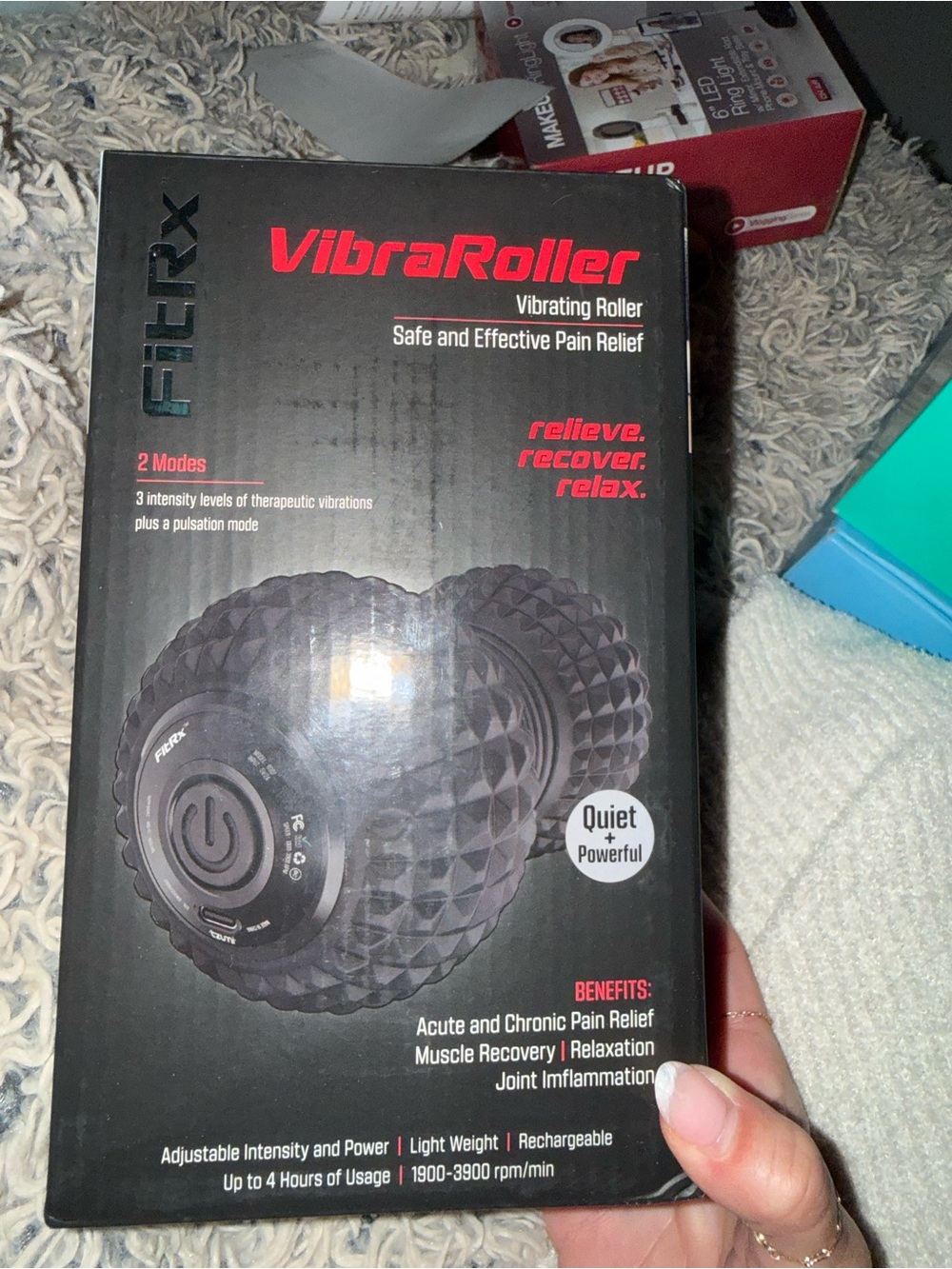VibraRoller Vibrating Roller - Black